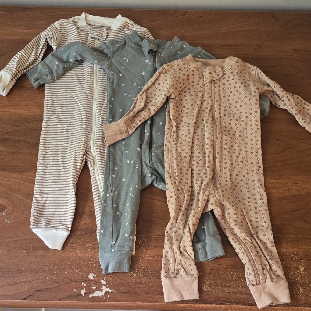 Quincy Mae Footless Pajamas Organic Cotton